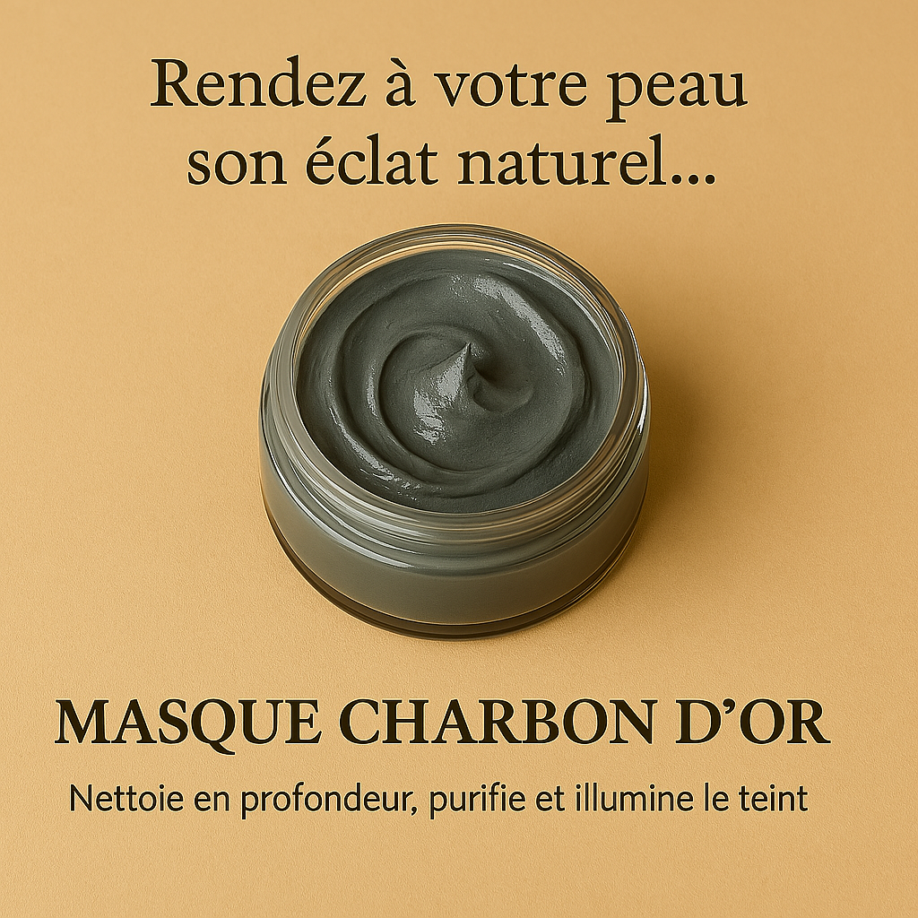 Masque Charbon d'Or